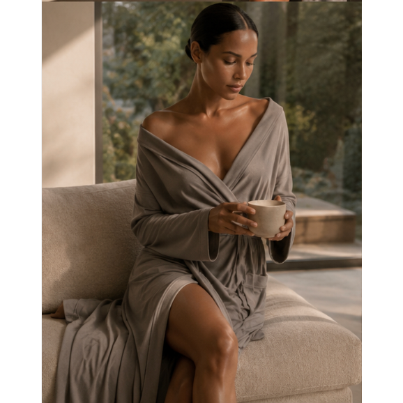 Stone Women's Bamboo Robe/Duster/Dress